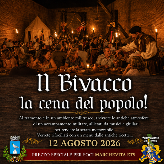 🏰 Torna "Il Bivacco – La Cena del Popolo"