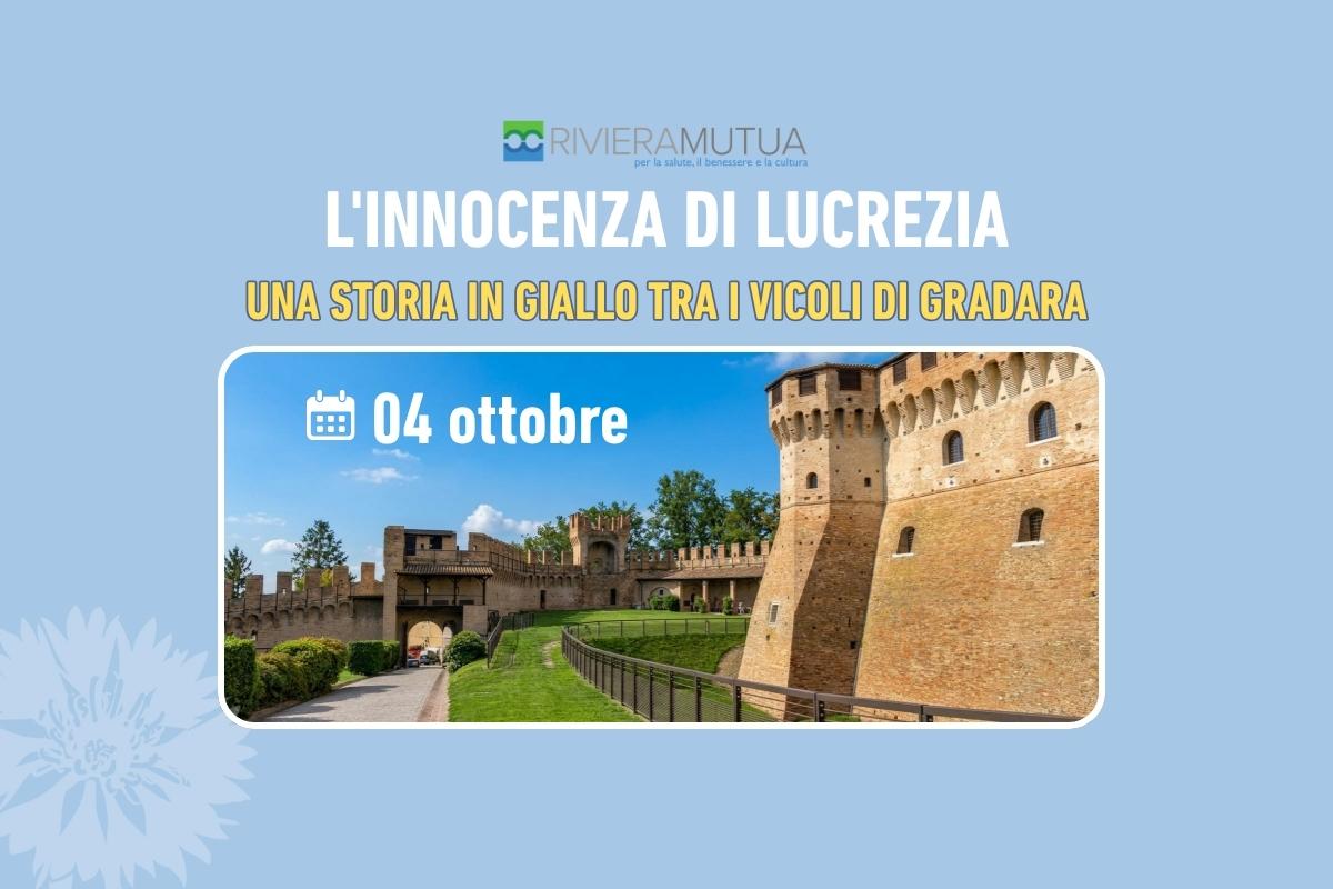🟡 L'innocenza di Lucrezia. Una storia in giallo tra i vicoli di Gradara