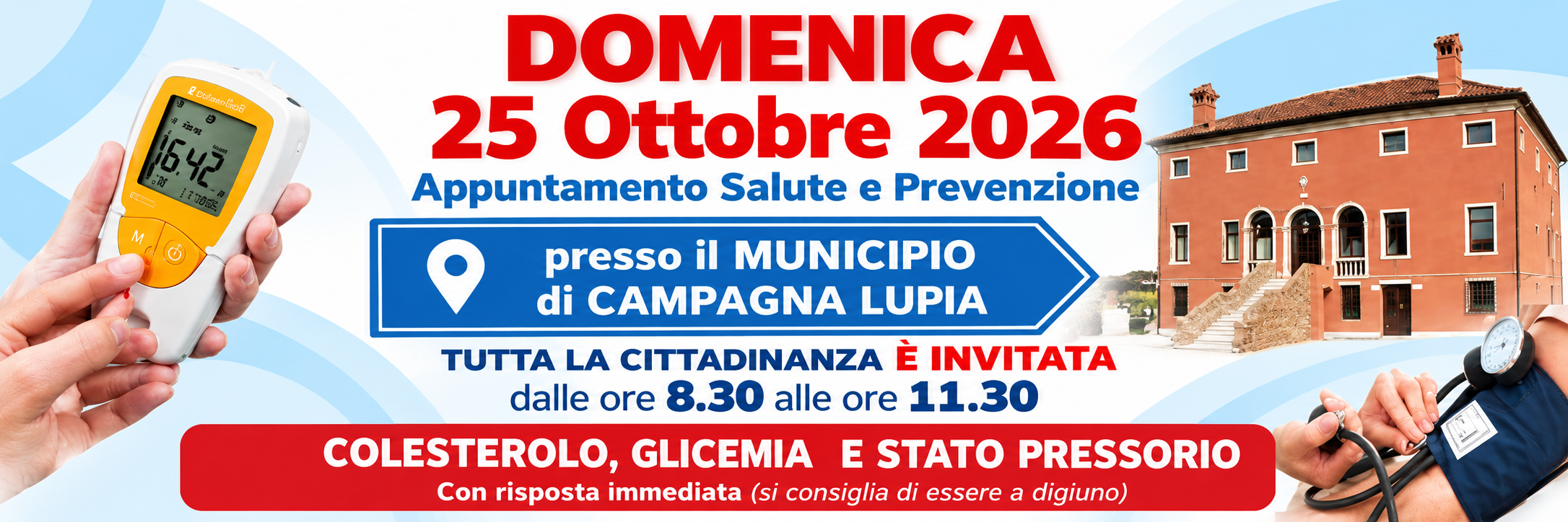 SCREENING DI BASE A CAMPAGNA LUPIA 25/10/2026